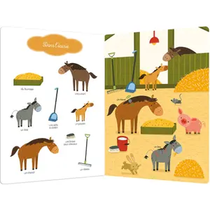 Jeux d'éveil ma première ferme à écouter (My first farm to listen to) Auzou image-1