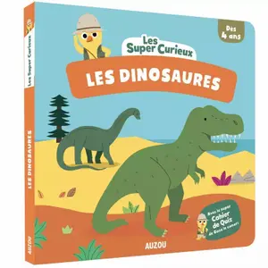Book for the super-curious about dinosaurs Auzou image-0