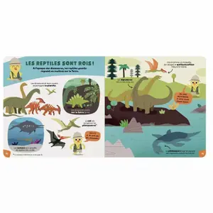 Book for the super-curious about dinosaurs Auzou image-1