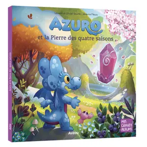 Book for azuro and the stone of the four seasons Auzou image-0