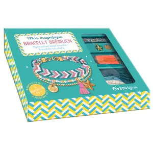 Creative activities my beautiful Brazilian bracelet edition 2021 Auzou image-0