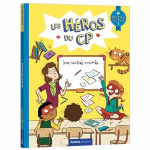Livre pour les héros du cp level 1 a lively start to the new school year Auzou image-0