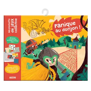 Creative activities my collective games pack panic in the dungeon Auzou image-2