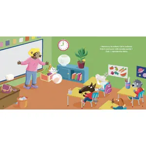 Autocollants mon cahier d'autocollants p'tit loup vive l'école Auzou image-2