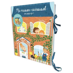 Ma maison carrousel pop-up book Auzou image-0