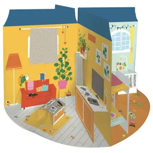 Ma maison carrousel pop-up book Auzou image-1