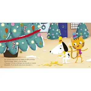 Mustache Christmas book Auzou image-2