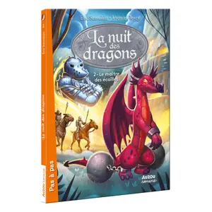 Livre pour la nuit des dragons tome 2 le maître des écailles Auzou image-0