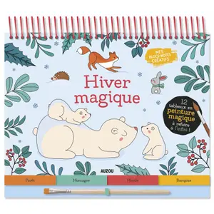 Book for magical winter Auzou image-0