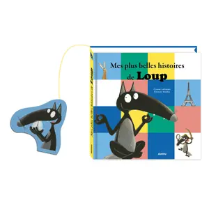 Books for my most beautiful wolf stories emotions / ocean / mountains / new friend / paris Auzou image-0