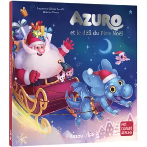 Book for azuro and Santa's challenge Auzou image-0
