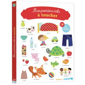 Books for my first words to touch Auzou image-0