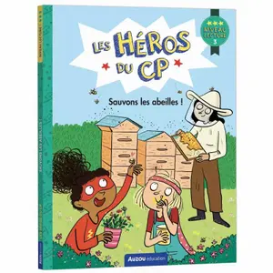 Cp heroes book level 3 save the bees Auzou image-0