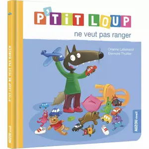 Book for p'tit loup ne veut pas ranger Auzou image-0