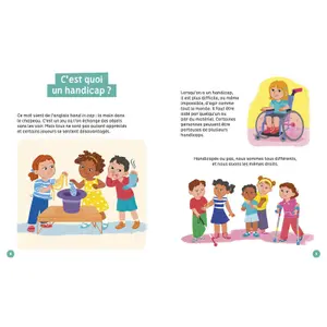 Book for I have a disabled friend, what's the difference? Auzou image-1