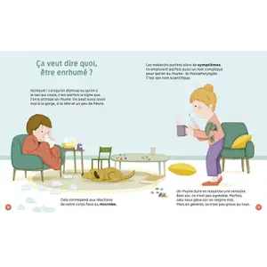 Book for j'ai un rhume, c'est grave Auzou image-1