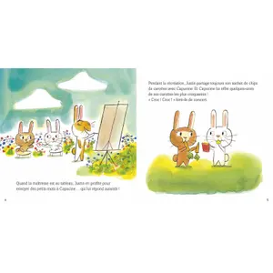 Book for justin's kiss Auzou image-2