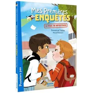 Books for my first investigations volume 13 the detective duel Auzou image-0