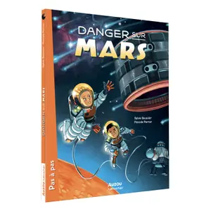 Book for danger on mars Auzou image-0
