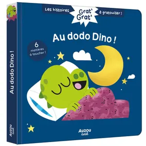 Book for scratching scratching story for dodo dino Auzou image-0