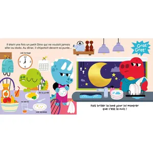 Book for scratching scratching story for dodo dino Auzou image-1