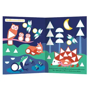 First baby animal shape stickers Auzou (x1000) image-1