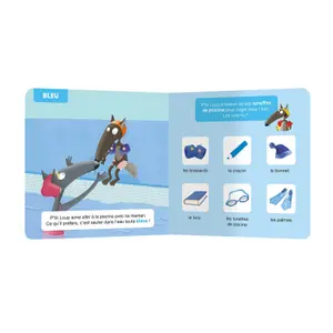 Book for j'apprends avec p'tit loup les couleurs Auzou image-1