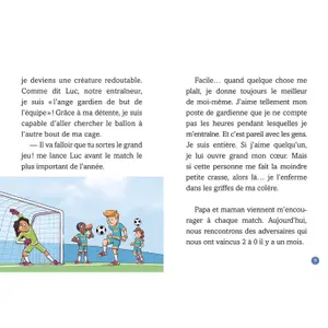 Soccer fan book - the best goalie Auzou image-2