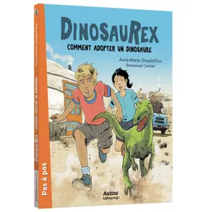 Book for dinosaurex tome 7 how to adopt a dinosaur Auzou image-0