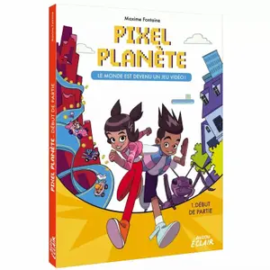 Book for pixel planet 1 game start Auzou image-0
