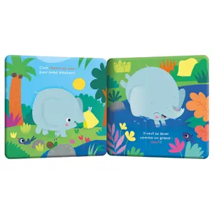 Elephant bath book Auzou image-1