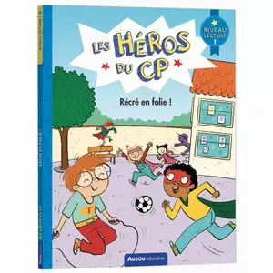 Book for kp heroes level 1 récré en folie Auzou image-0