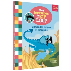Book for edmond the dragon and the fire Auzou image-0