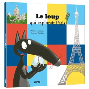 Book for the wolf who explored Paris Auzou image-0