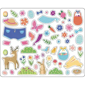 Easter stickers Auzou (x200) image-0