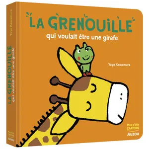 Book for the frog who wanted to be a giraffe Auzou image-0