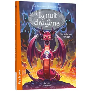 Livre pour la nuit des dragons tome 3 le dernier combat Auzou image-0