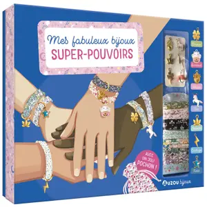 Mes fabuleux bijoux super-powers jewelry box Auzou image-0