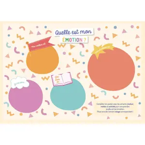 Creative activities my emotions magnet pack Auzou image-1