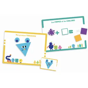 Book for shapes and colors Auzou image-0