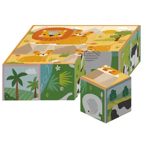 Activity cube mes cubes puzzles Auzou image-0