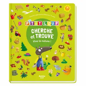 Book for p'tit loup cherche &amp; trouve vive la nature Auzou image-0