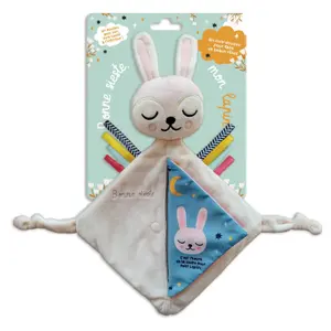 Soft toy book bonne sieste, mon lapin Auzou image-1