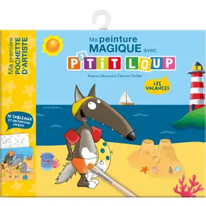 Paint my magic painting with p'tit loup the vacations Auzou image-0