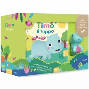 Book for timo the hippo Auzou image-0
