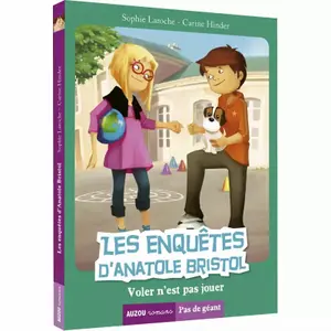 Book for the investigations of anatole bristol tome 3flying is not playing Auzou image-0