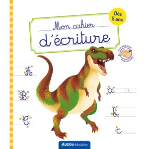 Educational games mon cahier d'écriture dinosaures Auzou image-0