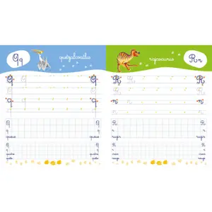 Educational games mon cahier d'écriture dinosaures Auzou image-1