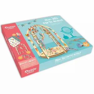 Creative activities my pretty wooden jewelry holder Auzou image-0