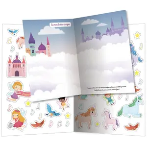 Stickers my 500 stickers horses and unicorns Auzou image-1